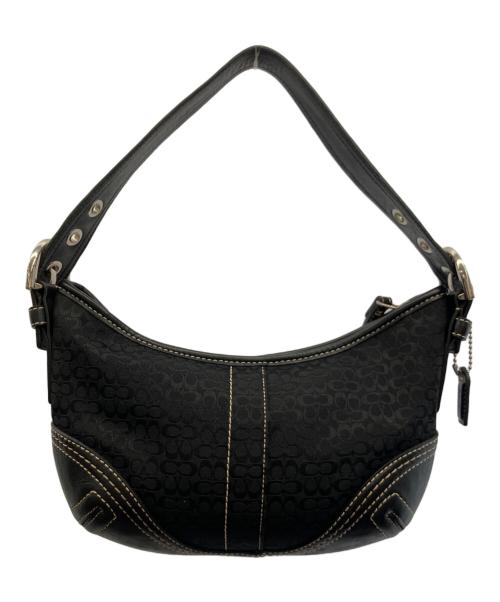 COACH（コーチ）COACH (コーチ) ハンドバッグ ブラックの古着・服飾アイテム