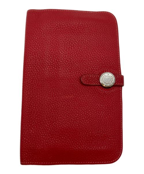 HERMES（エルメス）HERMES (エルメス) 長財布 レッドの古着・服飾アイテム