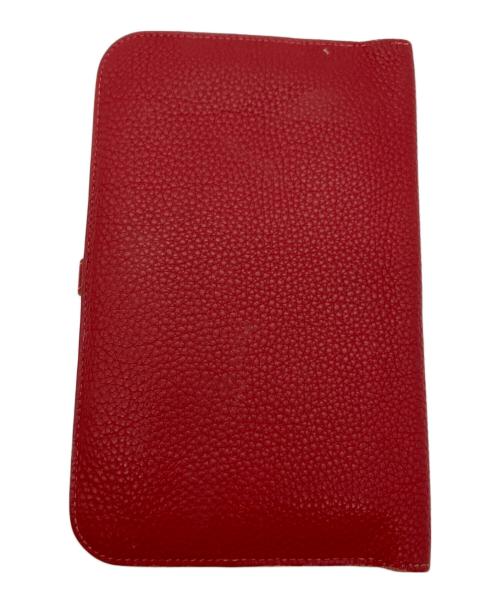 HERMES（エルメス）HERMES (エルメス) 長財布 レッドの古着・服飾アイテム