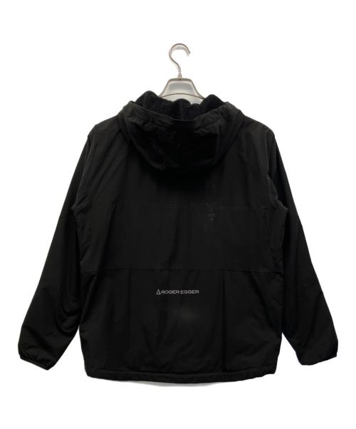 ROGER EGGER（ロジャーエーガー）ROGER EGGER (ロジャーエーガー) ナイロンジャケット ブラック サイズ:Mの古着・服飾アイテム