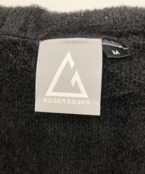 ROGER EGGER（ロジャーエーガー）ROGER EGGER (ロジャーエーガー) ナイロンジャケット ブラック サイズ:Mの古着・服飾アイテム