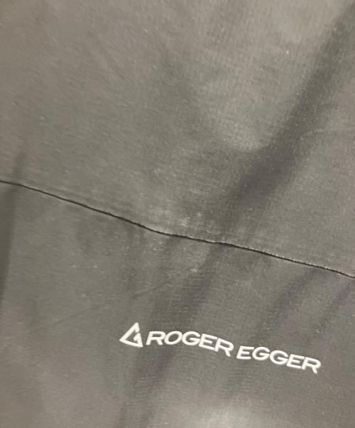 ROGER EGGER（ロジャーエーガー）ROGER EGGER (ロジャーエーガー) ナイロンジャケット ブラック サイズ:Mの古着・服飾アイテム