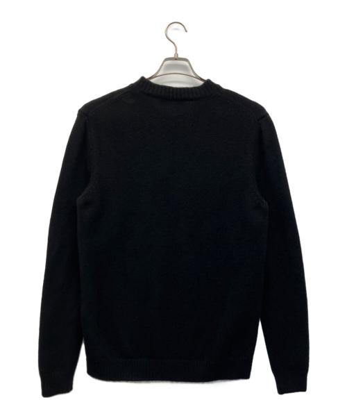 FENDI（フェンディ）FENDI (フェンディ) ロゴカシミヤニット ブラック サイズ:46の古着・服飾アイテム