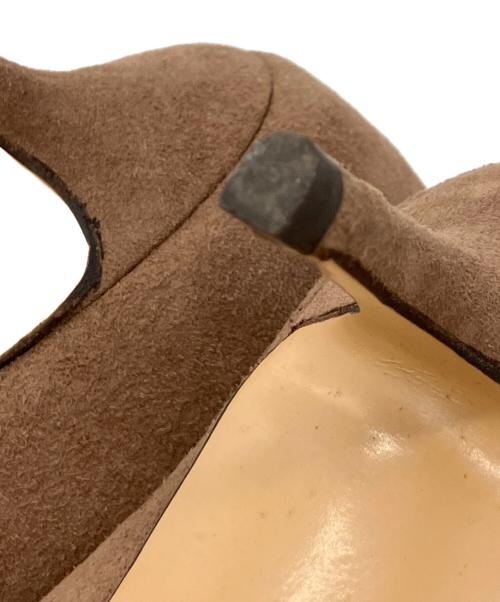 Salvatore Ferragamo（サルヴァトーレ フェラガモ）Salvatore Ferragamo (サルヴァトーレ フェラガモ) ハイヒールパンプス ブラウン サイズ:5の古着・服飾アイテム