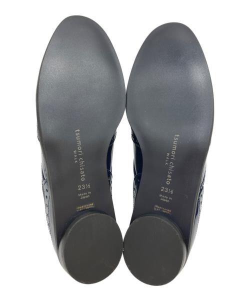 tsumori chisato walk（ツモリチサトウォーク）tsumori chisato walk (ツモリチサトウォーク) ウィングチップシューズ ネイビー サイズ:23.5の古着・服飾アイテム