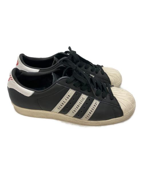 adidas（アディダス）adidas (アディダス) HUMAN MADE (ヒューマンメイド) SUPERSTAR 80s ホワイト×ブラック サイズ:US9の古着・服飾アイテム