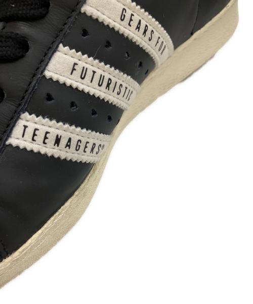 adidas（アディダス）adidas (アディダス) HUMAN MADE (ヒューマンメイド) SUPERSTAR 80s ホワイト×ブラック サイズ:US9の古着・服飾アイテム