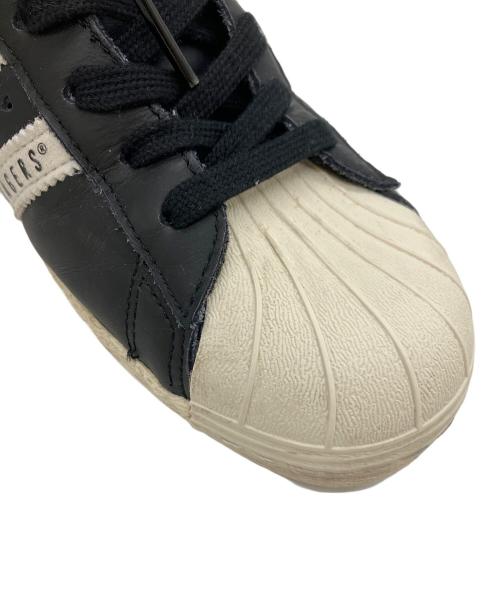 adidas（アディダス）adidas (アディダス) HUMAN MADE (ヒューマンメイド) SUPERSTAR 80s ホワイト×ブラック サイズ:US9の古着・服飾アイテム