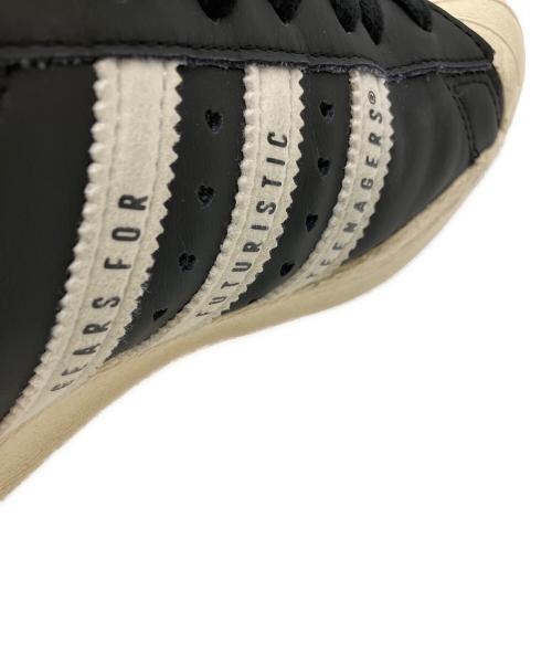 adidas（アディダス）adidas (アディダス) HUMAN MADE (ヒューマンメイド) SUPERSTAR 80s ホワイト×ブラック サイズ:US9の古着・服飾アイテム