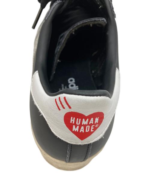 adidas（アディダス）adidas (アディダス) HUMAN MADE (ヒューマンメイド) SUPERSTAR 80s ホワイト×ブラック サイズ:US9の古着・服飾アイテム