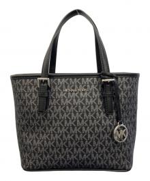MICHAEL KORS（マイケルコース）の古着「2WAYショルダーバッグ」｜ブラック×グレー