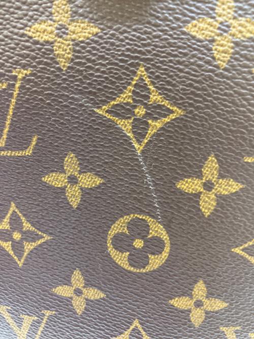 LOUIS VUITTON（ルイ ヴィトン）LOUIS VUITTON (ルイ ヴィトン) ショルダートートバッグ ブラウンの古着・服飾アイテム