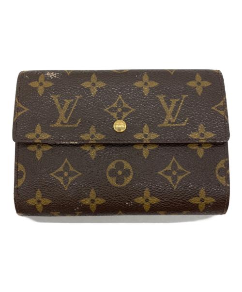 LOUIS VUITTON（ルイ ヴィトン）LOUIS VUITTON (ルイ ヴィトン) 3つ折り財布 ブラウンの古着・服飾アイテム