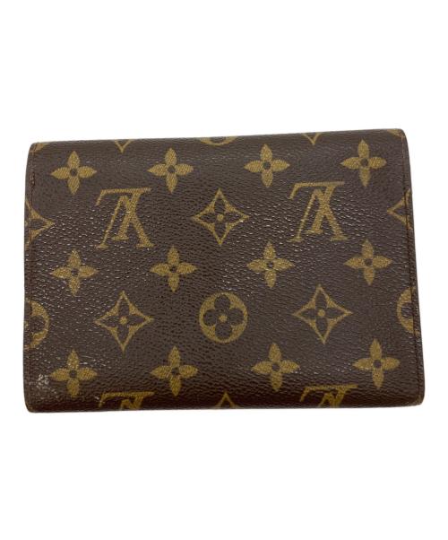 LOUIS VUITTON（ルイ ヴィトン）LOUIS VUITTON (ルイ ヴィトン) 3つ折り財布 ブラウンの古着・服飾アイテム