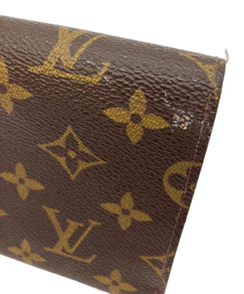 LOUIS VUITTON（ルイ ヴィトン）LOUIS VUITTON (ルイ ヴィトン) 3つ折り財布 ブラウンの古着・服飾アイテム