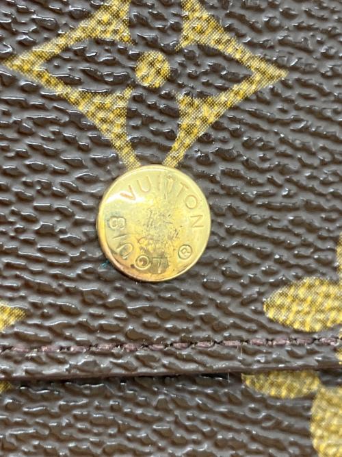 LOUIS VUITTON（ルイ ヴィトン）LOUIS VUITTON (ルイ ヴィトン) 3つ折り財布 ブラウンの古着・服飾アイテム