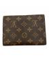 LOUIS VUITTON (ルイ ヴィトン) 3つ折り財布 ブラウン：15000円