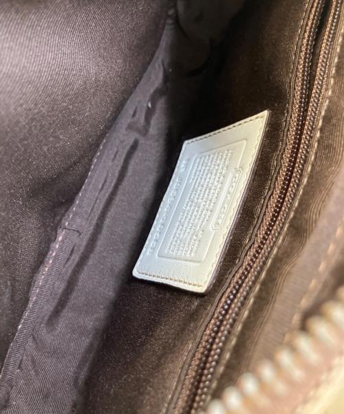 COACH（コーチ）COACH (コーチ) ショルダーバッグ ベージュの古着・服飾アイテム