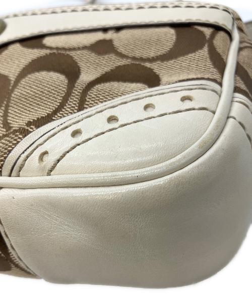 COACH（コーチ）COACH (コーチ) ショルダーバッグ ベージュの古着・服飾アイテム