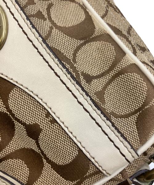 COACH（コーチ）COACH (コーチ) ショルダーバッグ ベージュの古着・服飾アイテム