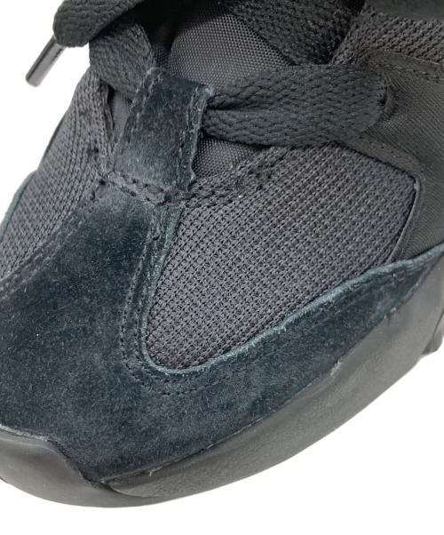 Onitsuka Tiger（オニツカタイガー）Onitsuka Tiger (オニツカタイガー) BIG LOGO TRAINER PUFFED ブラック サイズ:US4の古着・服飾アイテム