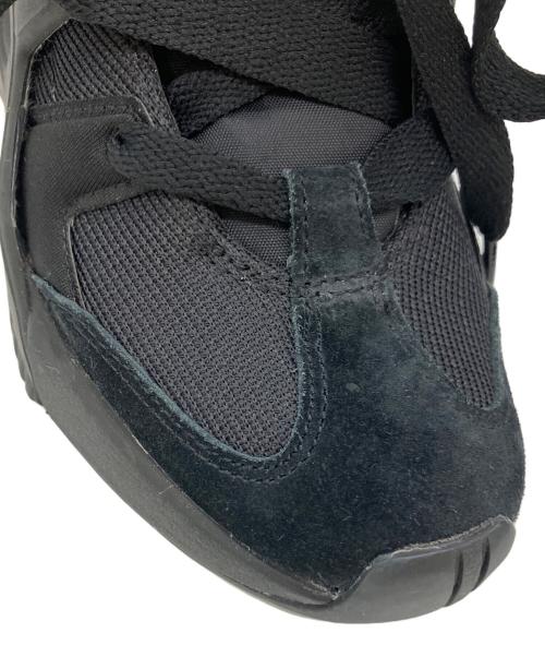 Onitsuka Tiger（オニツカタイガー）Onitsuka Tiger (オニツカタイガー) BIG LOGO TRAINER PUFFED ブラック サイズ:US4の古着・服飾アイテム