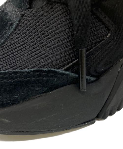 Onitsuka Tiger（オニツカタイガー）Onitsuka Tiger (オニツカタイガー) BIG LOGO TRAINER PUFFED ブラック サイズ:US4の古着・服飾アイテム