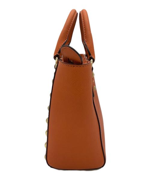 MICHAEL KORS（マイケルコース）MICHAEL KORS (マイケルコース) 2WAYショルダーバッグ オレンジの古着・服飾アイテム