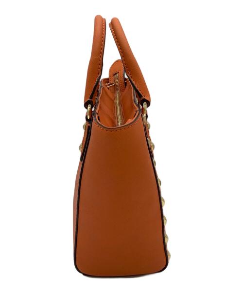 MICHAEL KORS（マイケルコース）MICHAEL KORS (マイケルコース) 2WAYショルダーバッグ オレンジの古着・服飾アイテム