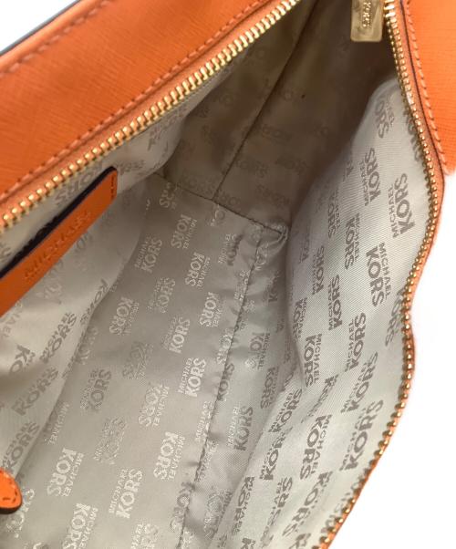 MICHAEL KORS（マイケルコース）MICHAEL KORS (マイケルコース) 2WAYショルダーバッグ オレンジの古着・服飾アイテム