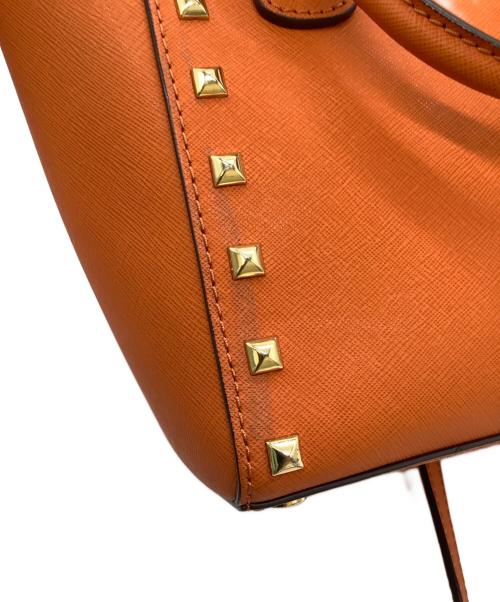 MICHAEL KORS（マイケルコース）MICHAEL KORS (マイケルコース) 2WAYショルダーバッグ オレンジの古着・服飾アイテム