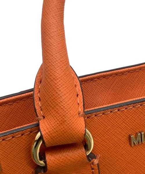 MICHAEL KORS（マイケルコース）MICHAEL KORS (マイケルコース) 2WAYショルダーバッグ オレンジの古着・服飾アイテム