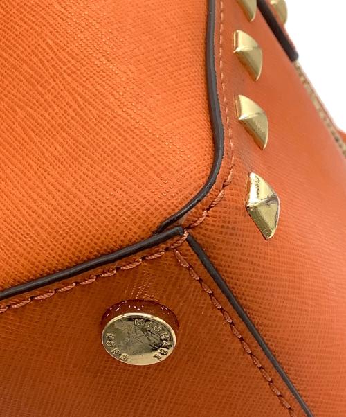 MICHAEL KORS（マイケルコース）MICHAEL KORS (マイケルコース) 2WAYショルダーバッグ オレンジの古着・服飾アイテム
