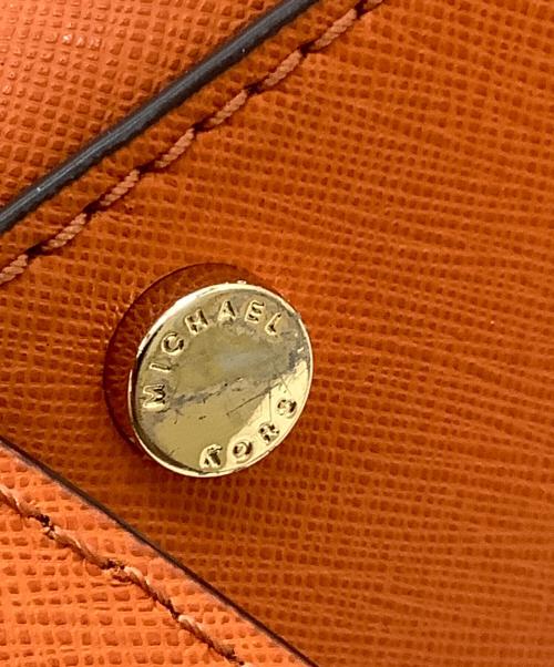 MICHAEL KORS（マイケルコース）MICHAEL KORS (マイケルコース) 2WAYショルダーバッグ オレンジの古着・服飾アイテム