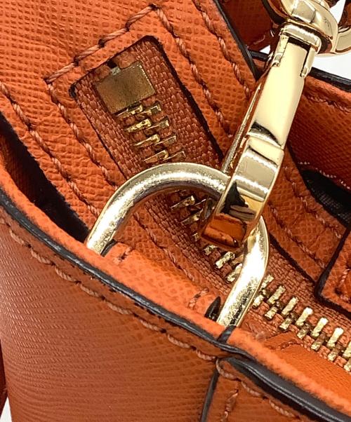 MICHAEL KORS（マイケルコース）MICHAEL KORS (マイケルコース) 2WAYショルダーバッグ オレンジの古着・服飾アイテム