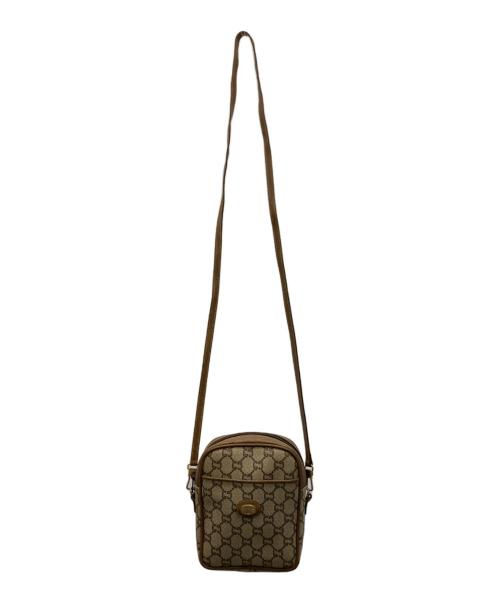 GUCCI PLUS（グッチ プラス）GUCCI PLUS (グッチ プラス) ショルダーバッグ ベージュの古着・服飾アイテム