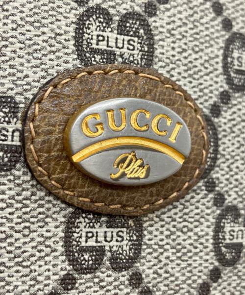 GUCCI PLUS（グッチ プラス）GUCCI PLUS (グッチ プラス) ショルダーバッグ ベージュの古着・服飾アイテム