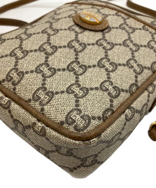 GUCCI PLUS（グッチ プラス）GUCCI PLUS (グッチ プラス) ショルダーバッグ ベージュの古着・服飾アイテム