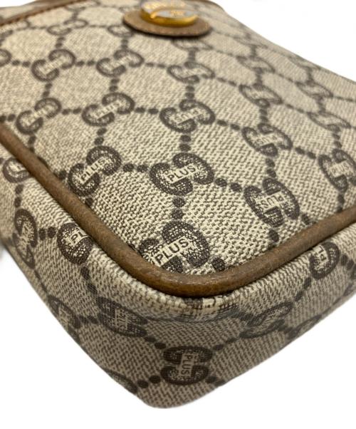GUCCI PLUS（グッチ プラス）GUCCI PLUS (グッチ プラス) ショルダーバッグ ベージュの古着・服飾アイテム