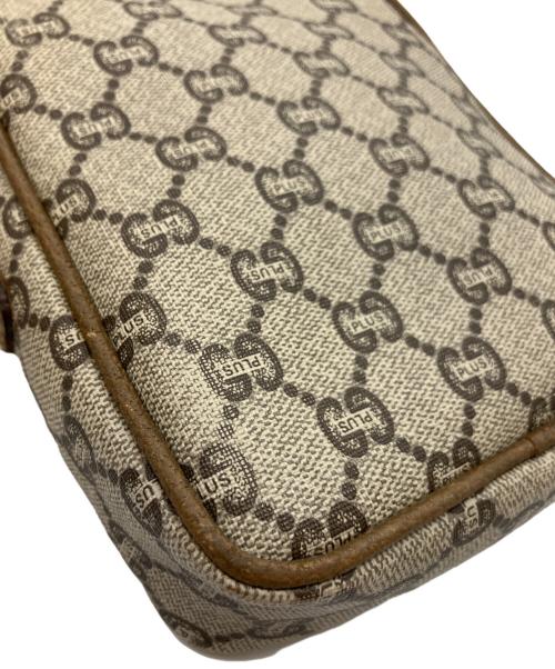 GUCCI PLUS（グッチ プラス）GUCCI PLUS (グッチ プラス) ショルダーバッグ ベージュの古着・服飾アイテム
