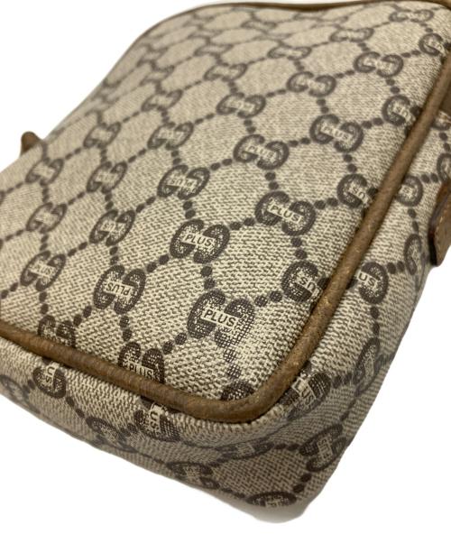 GUCCI PLUS（グッチ プラス）GUCCI PLUS (グッチ プラス) ショルダーバッグ ベージュの古着・服飾アイテム