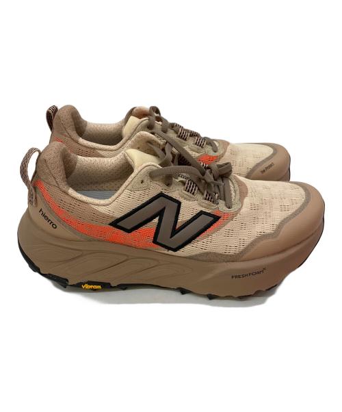 NEW BALANCE（ニューバランス）NEW BALANCE (ニューバランス) Fresh Foam X Hierro v9 ベージュ×オレンジ サイズ:US9の古着・服飾アイテム