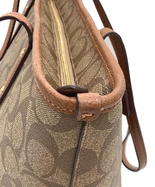 COACH（コーチ）COACH (コーチ) トートバッグ ブラウンの古着・服飾アイテム