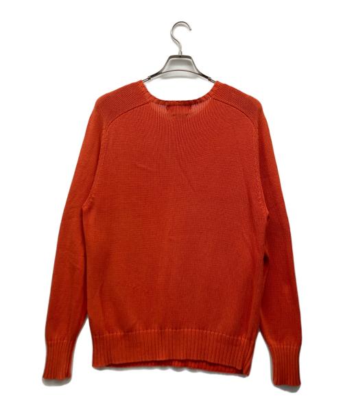 POLO RALPH LAUREN（ポロ・ラルフローレン）POLO RALPH LAUREN (ポロ・ラルフローレン) 薄手ニット オレンジ サイズ:Lの古着・服飾アイテム