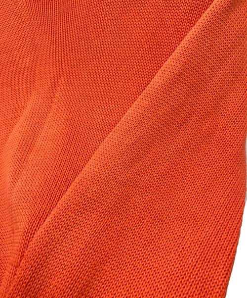 POLO RALPH LAUREN（ポロ・ラルフローレン）POLO RALPH LAUREN (ポロ・ラルフローレン) 薄手ニット オレンジ サイズ:Lの古着・服飾アイテム