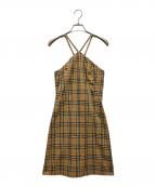 Burberry'sバーバリーズ）の古着「キャミソールワンピース」｜ベージュ