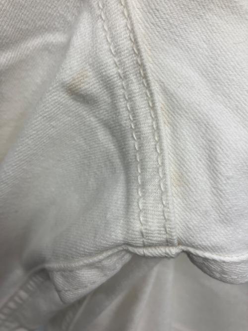 YANUK（ヤヌーク）YANUK (ヤヌーク) デニムパンツ ホワイト サイズ:23の古着・服飾アイテム