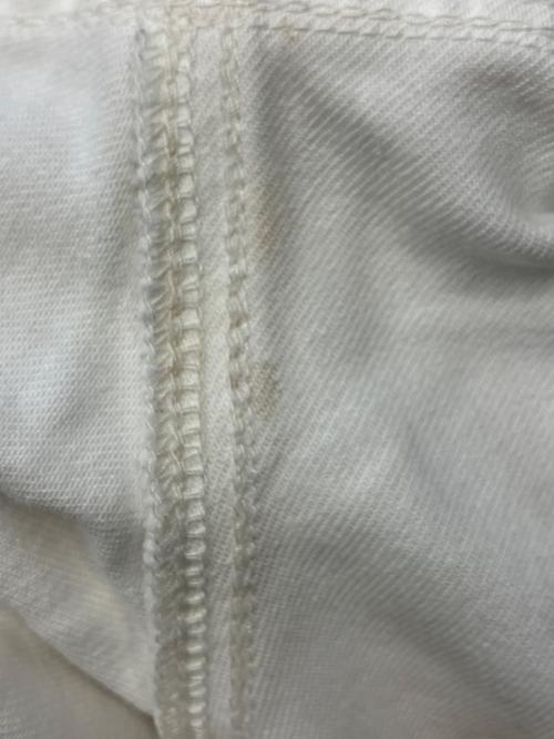 YANUK（ヤヌーク）YANUK (ヤヌーク) デニムパンツ ホワイト サイズ:23の古着・服飾アイテム