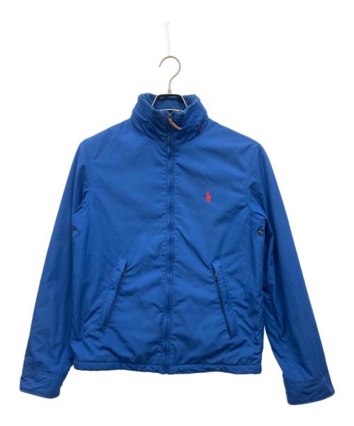 POLO RALPH LAUREN（ポロ・ラルフローレン）POLO RALPH LAUREN (ポロ・ラルフローレン) ナイロンジャケット ブルー サイズ:XSの古着・服飾アイテム