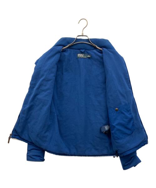 POLO RALPH LAUREN（ポロ・ラルフローレン）POLO RALPH LAUREN (ポロ・ラルフローレン) ナイロンジャケット ブルー サイズ:XSの古着・服飾アイテム